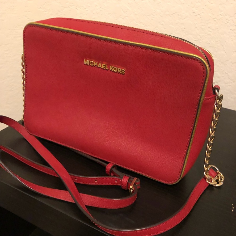 Michael Kors crossbody bag.